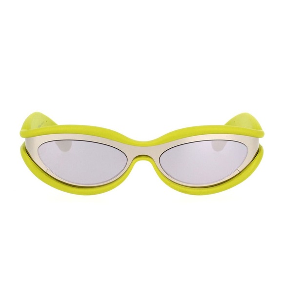 New! Authentic BOTTEGA VENETA Green mirror Sunglasses. - Picture 4 of 13